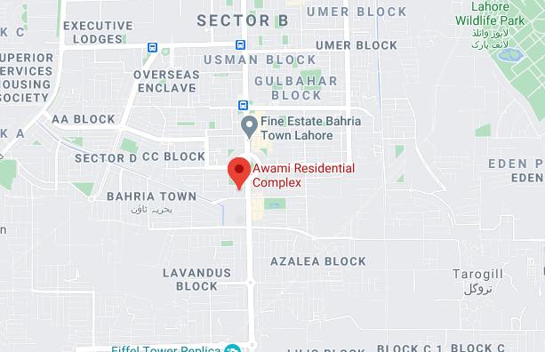 Awami Residential Complex Map