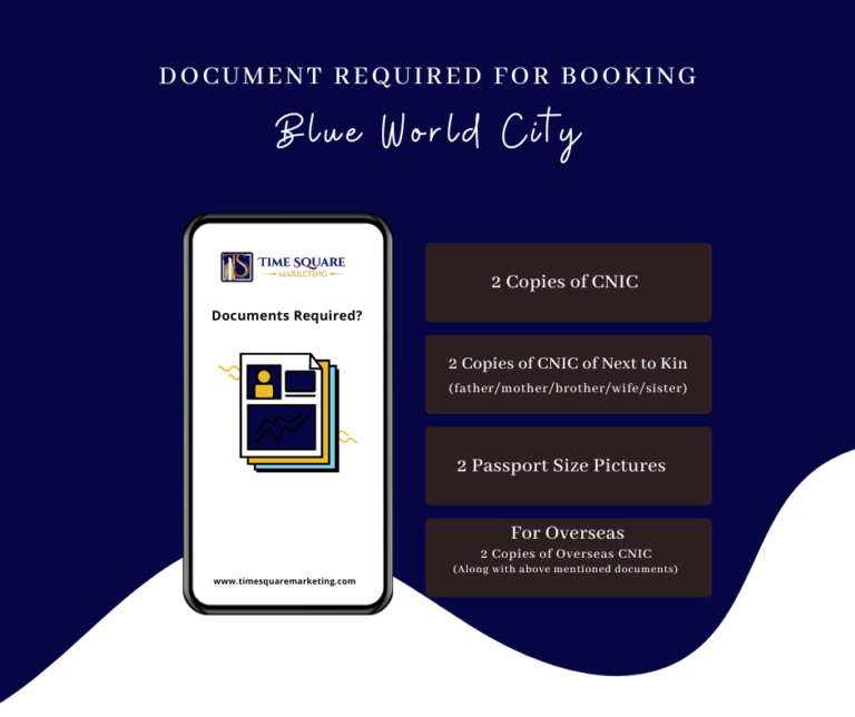 Blue World City Required Documents