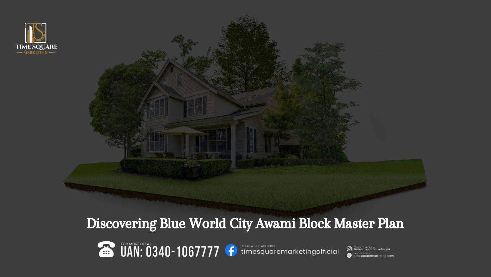 Discovering Blue World City Awami Block Master Plan