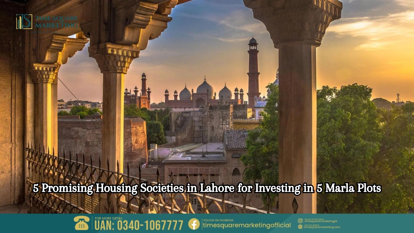 5 Promising Housing Societies in Lahore for Investing in 5 Marla Plots