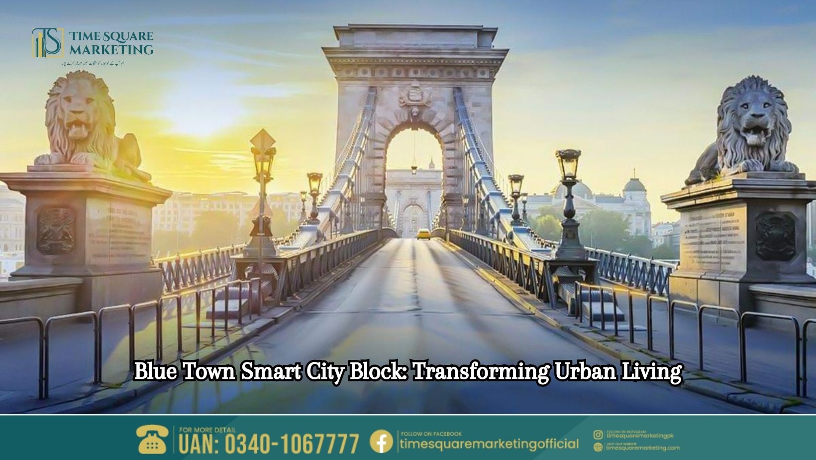 Blue Town Smart City Block Transforming Urban Living