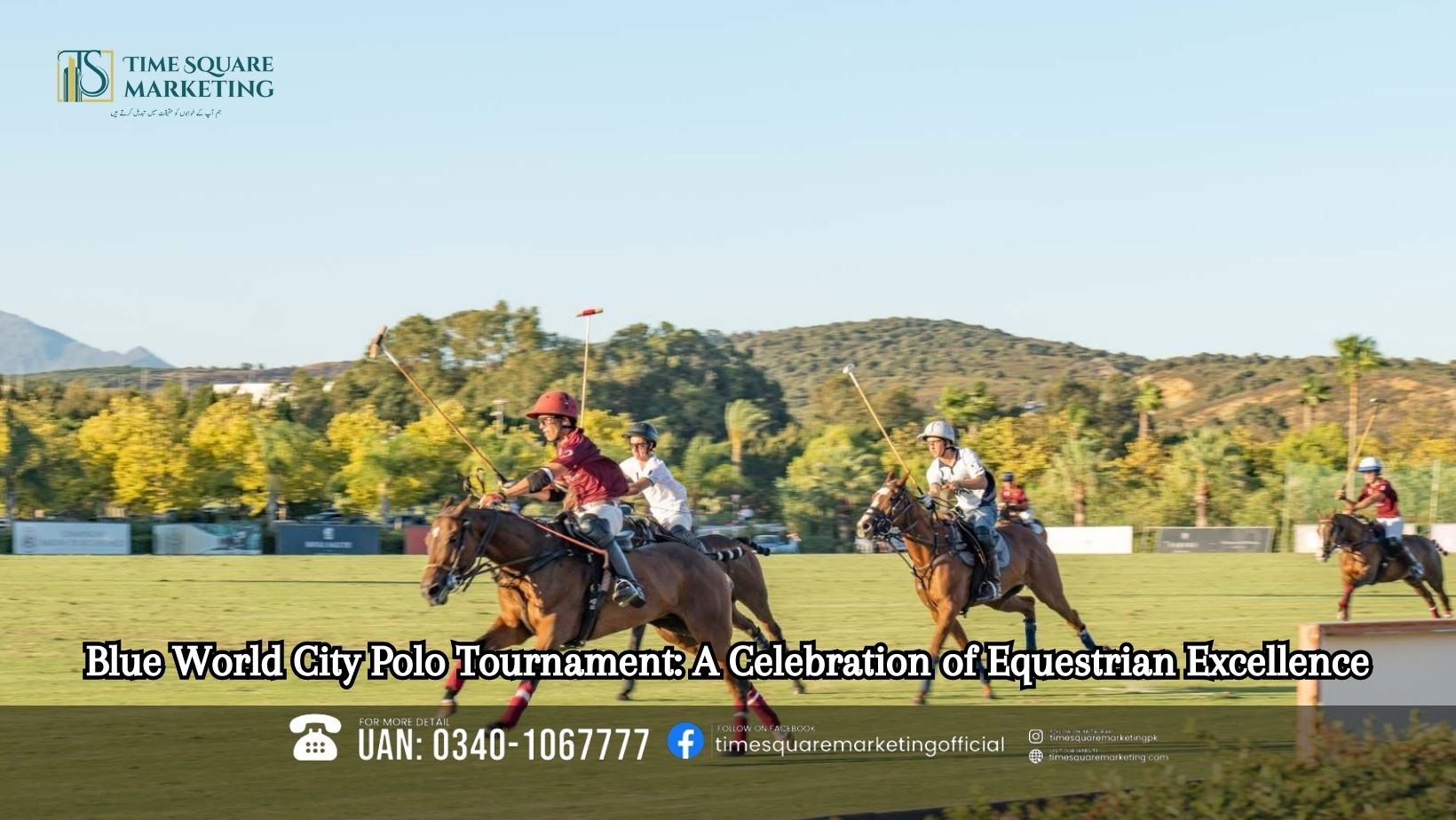 Blue World City Polo Tournament A Celebration of Equestrian Excellence