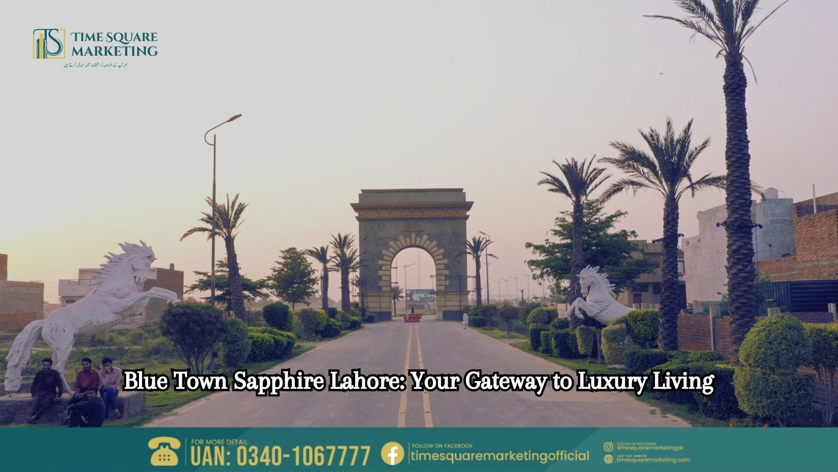 Blue Town Sapphire Lahore Your Gateway to Luxury Living