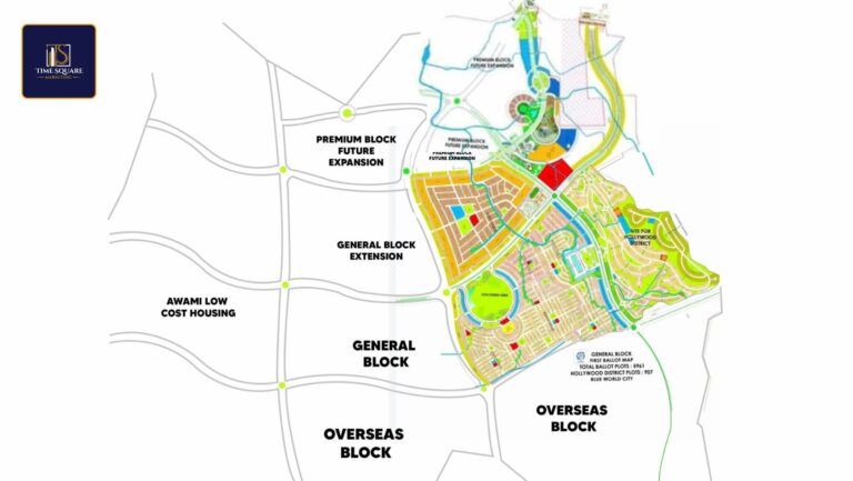 Blue World City Awami Block Master Plan