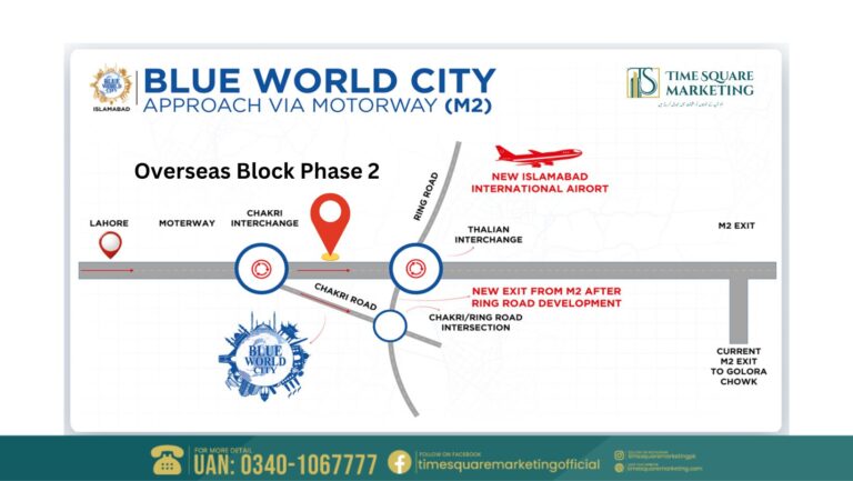 Blue World City Overseas Block Phase 2 Location