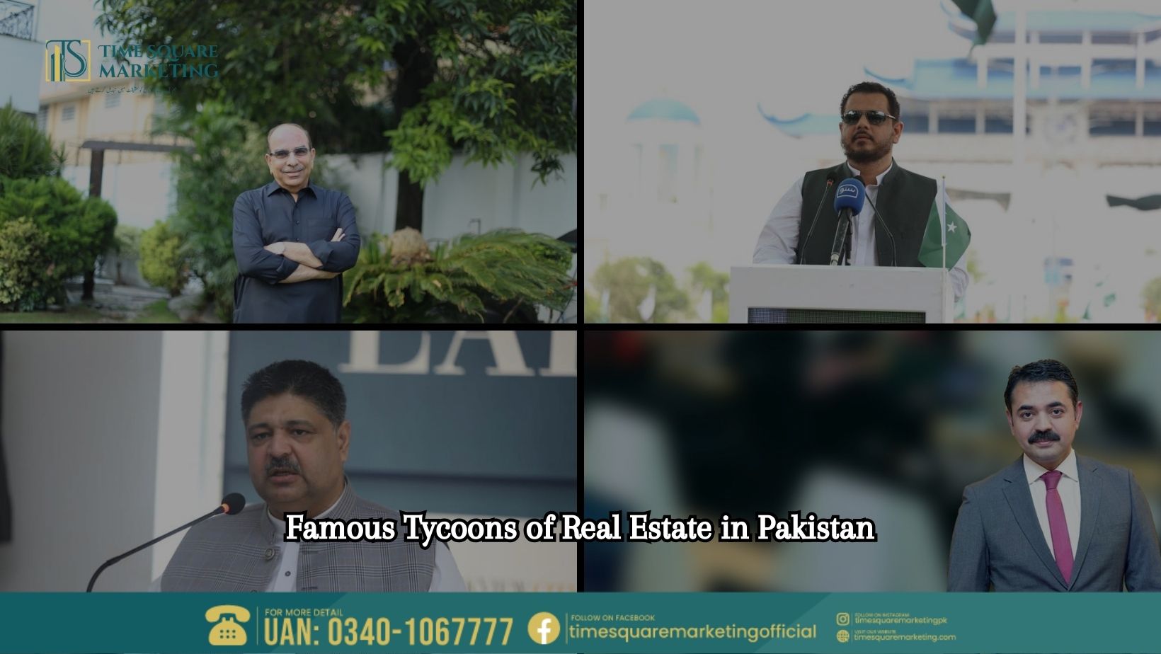 Famous Tycoons of Real Estate in Pakistan