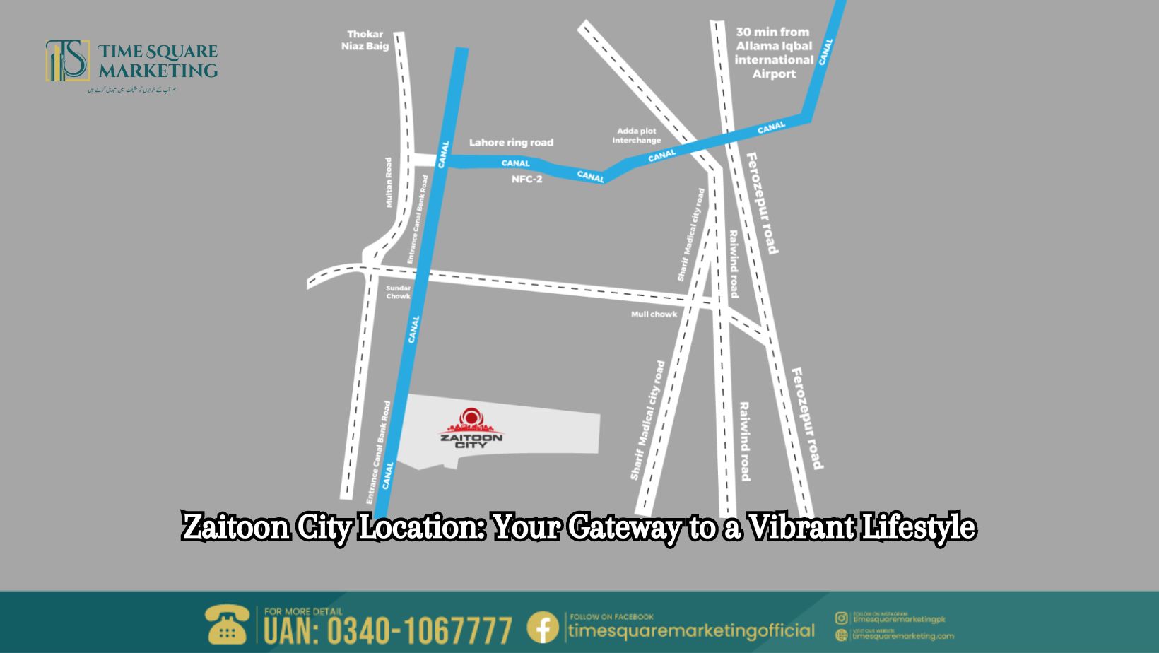 Zaitoon City Location Your Gateway to a Vibrant Lifestyle