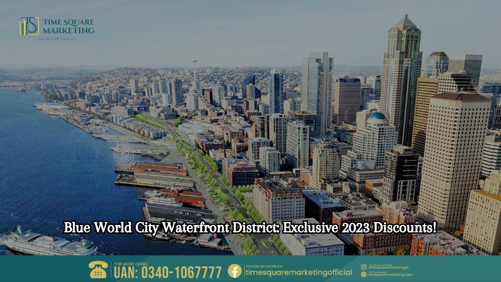 Blue World City Waterfront District Exclusive 2023 Discounts!