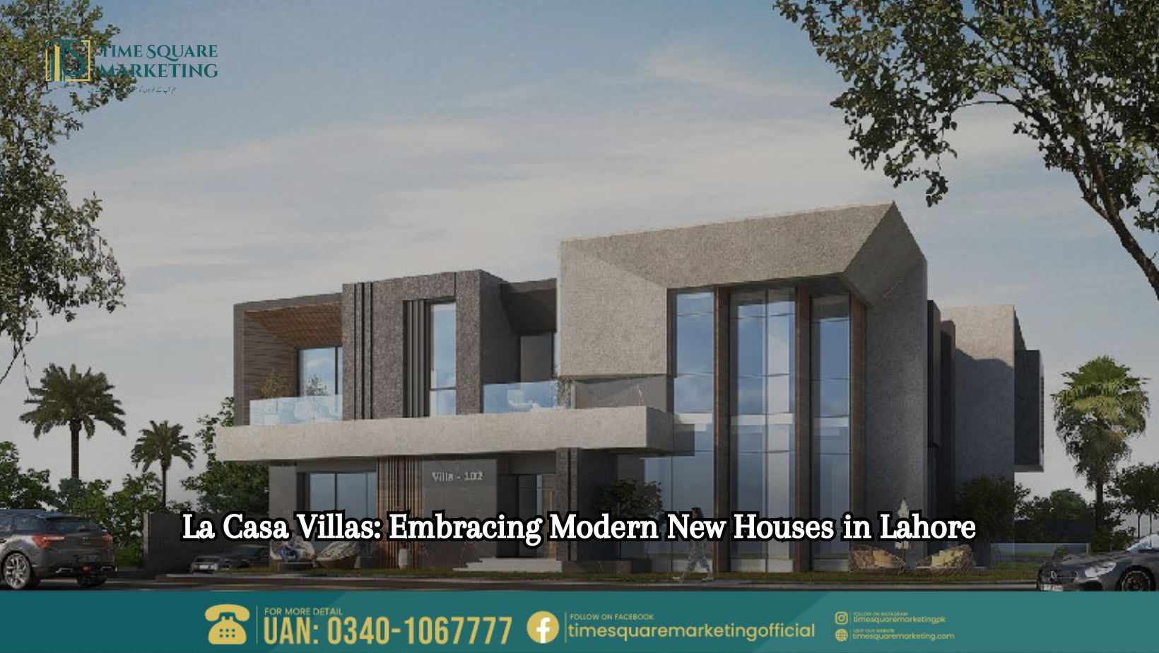 La Casa Villas Embracing Modern New Houses in Lahore