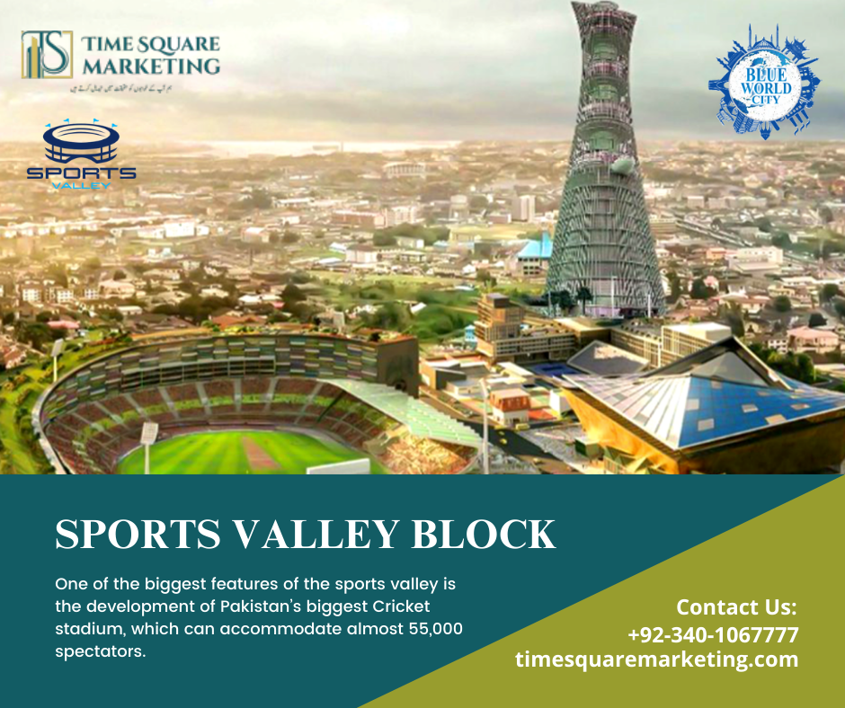 blue world city sports valley