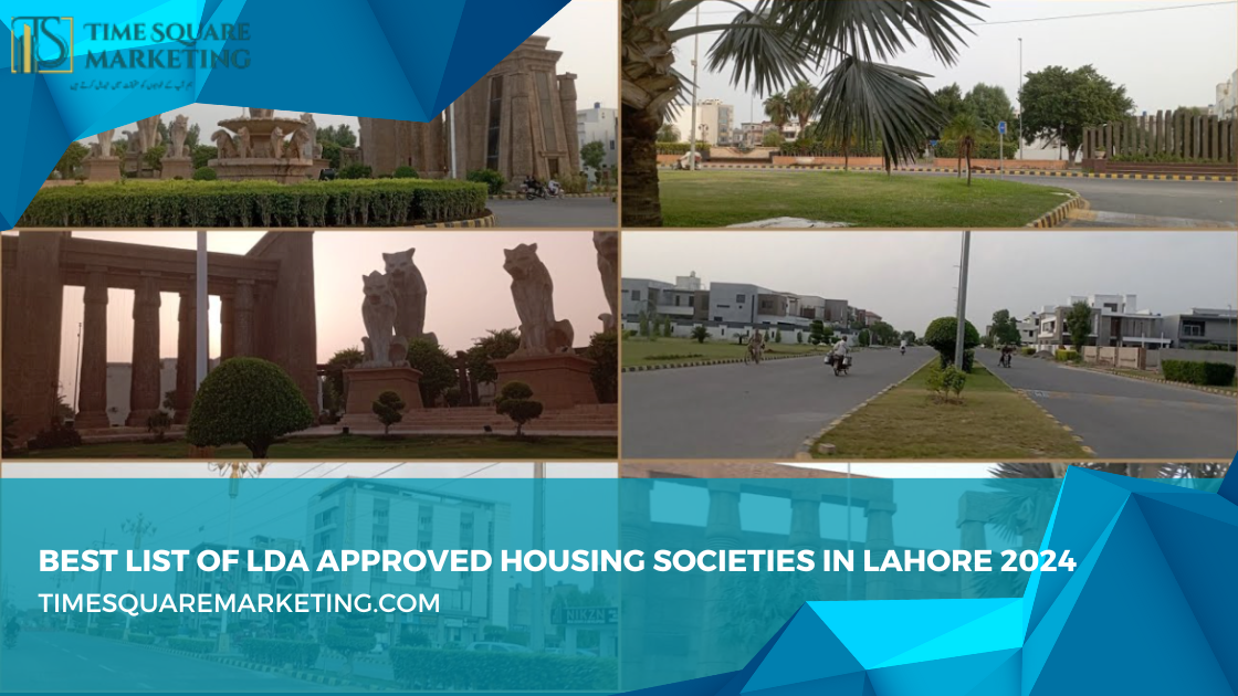 LDA Approved Housing Societies in Lahore