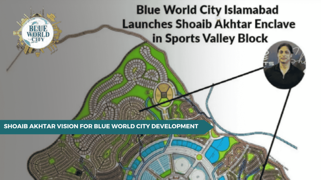 Shoaib Akhtar Vision for Blue World City Development