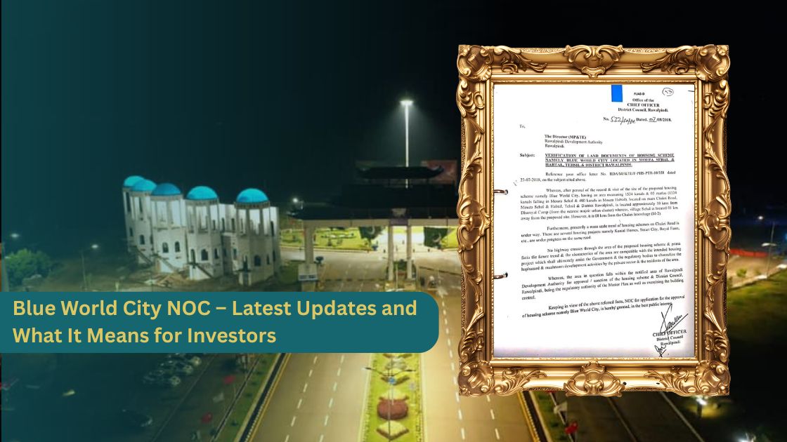 Blue World City NOC – Latest Updates and What It Means for Investors