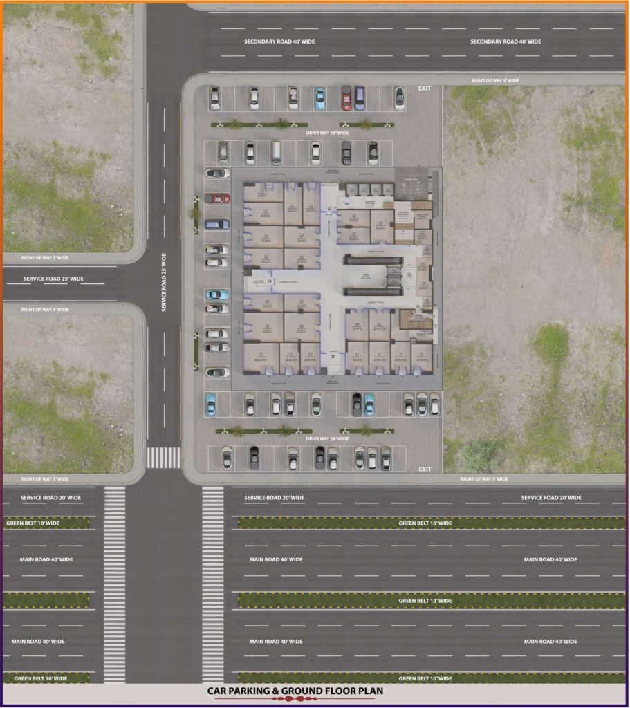 Bahria Sky 2 Floor Plan