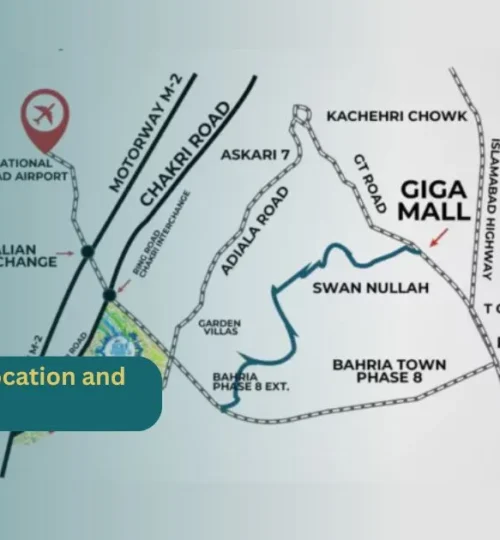 Blue World City Location and Its Accessibility